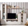 ΚΕΝΤΡΟ ΨΥΧΑΓΩΓΙΑΣ-ΣΥΝΘΕΣΗ Arno Grey Oak-White Oak 262x35x195εκ