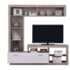 ΚΕΝΤΡΟ ΨΥΧΑΓΩΓΙΑΣ-ΣΥΝΘΕΣΗ GLEN GREY OAK/ΛΕΥΚΟ 170x41x170εκ