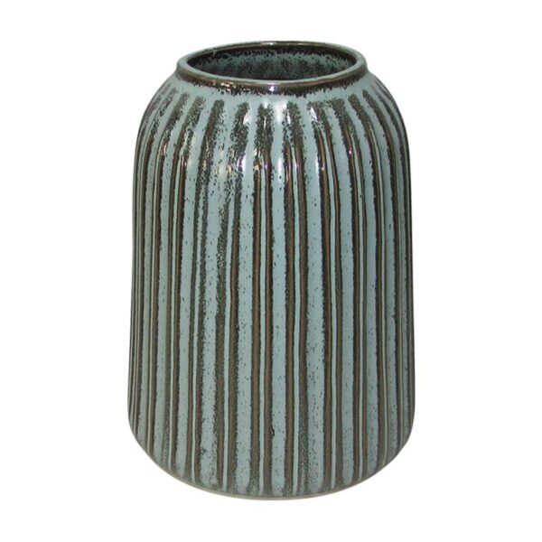 ΚΕΡΑΜΙΚΟ ΒΑΖΟ Fylliana 606115 ΣΙΕΛ ΧΡΩΜΑ 16,4x16,4x19εκ sls