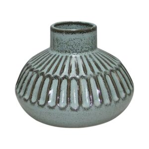 ΚΕΡΑΜΙΚΟ ΒΑΖΟ Fylliana 606427 ΣΙΕΛ ΧΡΩΜΑ 15,8x15,8x11,7εκ sls