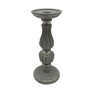 ΚΗΡΟΠΟΓΙΟ Fylliana ΑΣΗΜΙ ΧΡΩΜΑ 11x11x25,5εκ sls