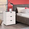 ΚΟΜΟΔΙΝΟ DUERO 3F ΛΕΥΚΟ ΧΡΩΜΑ 45x40x63εκ