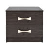 ΚΟΜΟΔΙΝΟ ΜΕ 2 ΣΥΡΤΑΡΙΑ ΚΑΙ ΧΕΡΟΥΛΙ ASHLYN HM2235.01 ZEBRANO 48x40x42Yεκ.