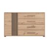 ΚΟΜΟΤΑ ASCALON 135 2K4F ARTISAN OAK-ΜΑΥΡΟ ΧΡΩΜΑ 138x40x82εκ