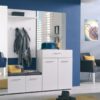 ΚΟΜΟΤΑ-ΜΠΟΥΦΕΣ Beny 2K1F ΛΕΥΚΟ-ΛΕΥΚΗ ΛΑΚΑ 79x35x97,5εκ
