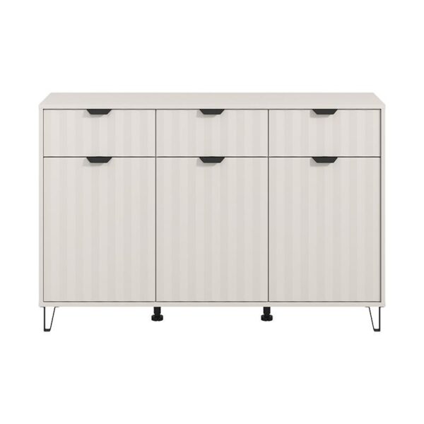 ΚΟΜΟΤΑ-ΜΠΟΥΦΕΣ BREST 3Κ3F CASHMERE-CASHMERE MAT ΧΡΩΜΑ 138x40x90εκ