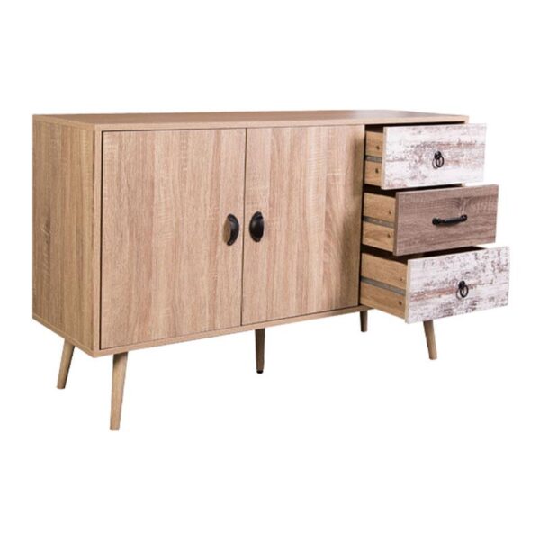 ΚΟΜΟΤΑ-ΜΠΟΥΦΕΣ Fylliana "Lounge" SONOMA OAK 120x39x75εκ