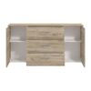 ΚΟΜΟΤΑ-ΜΠΟΥΦΕΣ GARONA 3K3F GREY OAK ΧΡΩΜΑ 158x33x80,5εκ