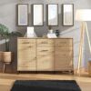 ΚΟΜΟΤΑ-ΜΠΟΥΦΕΣ VIENNE 3K1F ARTISAN ΧΡΩΜΑ 138x40x90εκ