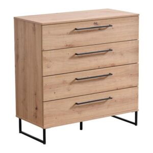 ΚΟΜΟΤΑ-ΣΥΡΤΑΡΙΕΡΑ SARDINIA 4F ARTISAN OAK / ΜΑΥΡΟ 91.5*42*93