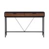 ΚΟΝΣΟΛΑ Fylliana FL2405 GREY OAK-ΜΑΥΡΟ ΧΡΩΜΑ 120x30x76εκ