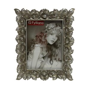 ΚΟΡΝΙΖΑ Fylliana Flower 10x15 ΑΣΗΜΙ ΧΡΩΜΑ 18x2x21,5εκ sls