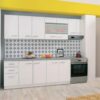 ΚΟΥΖΙΝΑ Diva 200 ΛΕΥΚΗ/ΛΕΥΚΗ ΛΑΚΑ 200*60*200