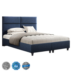 krebati-apo-mple-yfasma-fb961608-gia-str.jpg ΚΡΕΒΑΤΙ MILO ΑΠΟ ΜΠΛΕ ΥΦΑΣΜΑ HM616.08 ΓΙΑ ΣΤΡΩΜΑ 160x200 εκ.