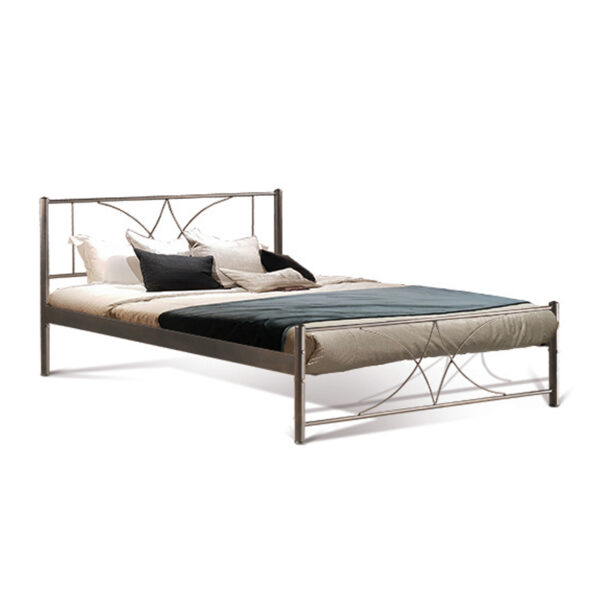 krebati-siderenio-kafe-diagoras-140200.jpg ΚΡΕΒΑΤΙ ΣΙΔΕΡΕΝΙΟ Fylliana DIAGORAS ΚΑΦΕ 140x200εκ