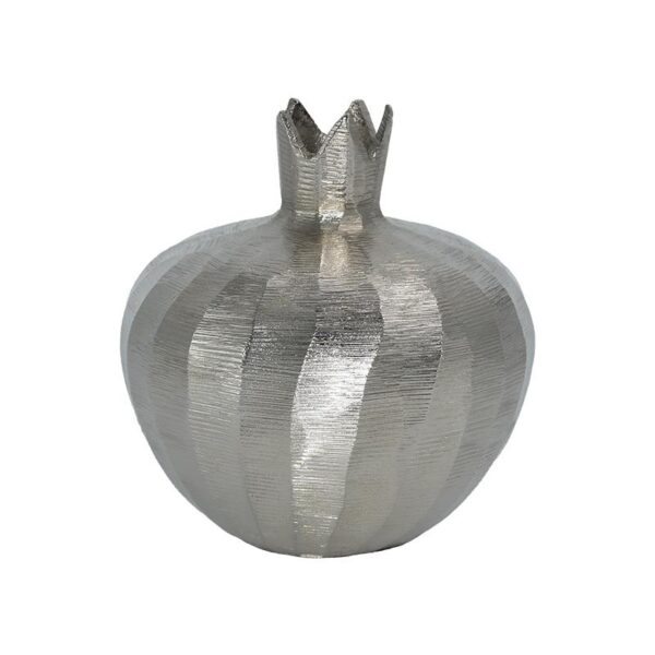 ΜΕΤΑΛΛΙΚΟ ΔΙΑΚΟΣΜΗΤΙΚΟ ΡΟΔΙ Fylliana Pomegranate ΝΙΚΕΛ ΧΡΩΜΑ 12x13εκ