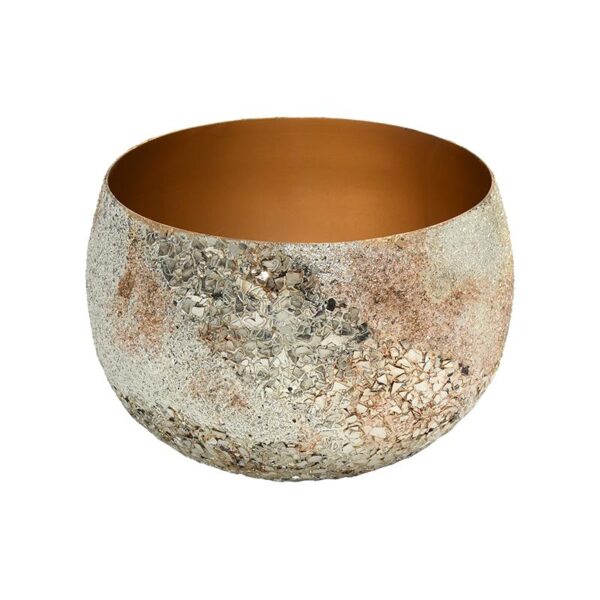 ΜΕΤΑΛΛΙΚΟ ΚΑΣΠΩ Fylliana FL26810 ΧΡΥΣΟ ΧΡΩΜΑ 17x12εκ