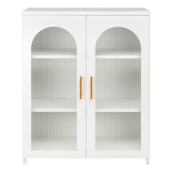 metalliko-ntoylapi-bitrina-fb9957102-ley-3.jpg ΜΕΤΑΛΛΙΚΟ ΝΤΟΥΛΑΠΙ ΒΙΤΡΙΝΑ CARIL HM9571.02 ΛΕΥΚΟ 80x37-40x102Yεκ.