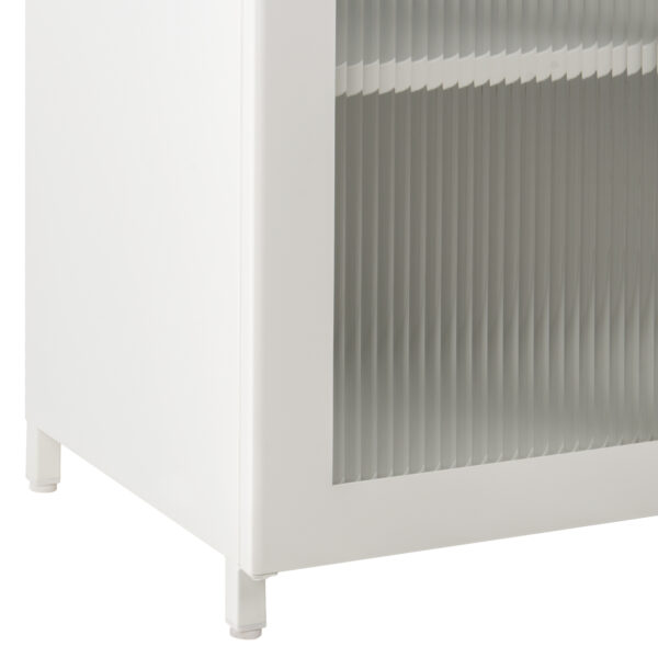 metalliko-ntoylapi-bitrina-fb9957102-ley-7.jpg ΜΕΤΑΛΛΙΚΟ ΝΤΟΥΛΑΠΙ ΒΙΤΡΙΝΑ CARIL HM9571.02 ΛΕΥΚΟ 80x37-40x102Yεκ.