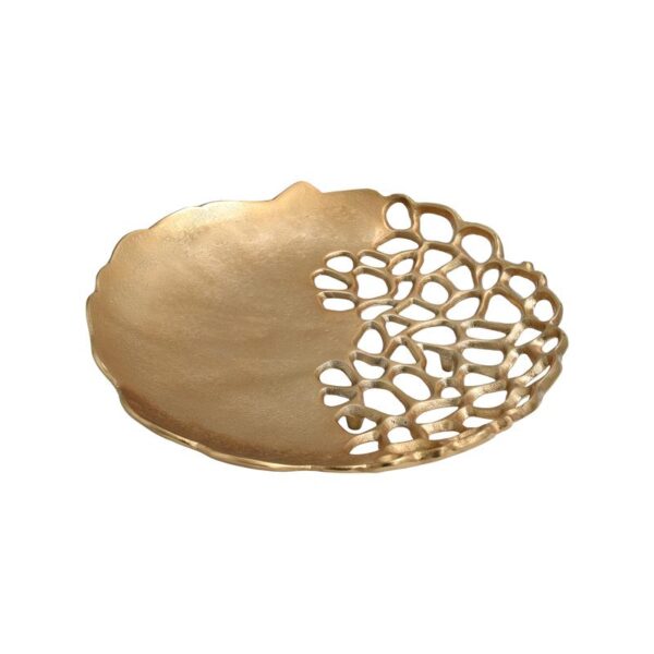 ΜΕΤΑΛΛΙΚΟΣ ΔΙΑΚΟΣΜΗΤΙΚΟΣ ΔΙΣΚΟΣ Fylliana FL8847 ΧΡΥΣΟ ΧΡΩΜΑ 33x33x5εκ