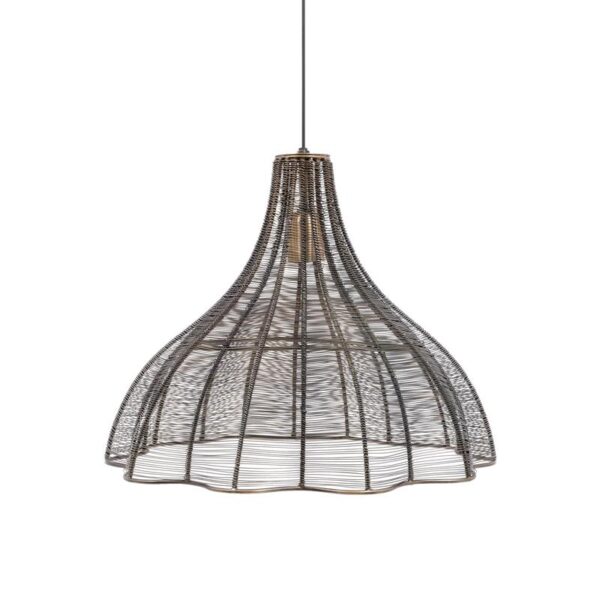 ΜΟΝΟΦΩΤΟ ΜΕΤΑΛΛΙΚΟ Fylliana Cage COPPER ΧΡΩΜΑ 45x35εκ sls