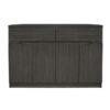 ΜΠΟΥΦΕΣ JOLENE HM2234.01 2 ΣΥΡΤΑΡΙΑ & 4 ΠΟΡΤΕΣ ZEBRANO 120X40X80εκ.