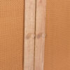 ΜΠΟΥΦΕΣ ΜΕΛΑΜΙΝΗΣ COLM- ΣΥΝΘ. RATTAN ΣΤΙΣ ΠΟΡΤΕΣ HM9220.11 120Χ39Χ70Υεκ.