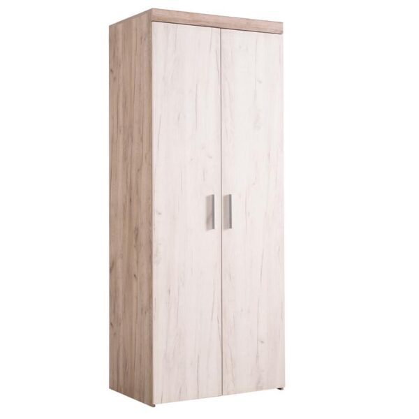 ΝΤΟΥΛΑΠΑ 2Κ Arno Grey Oak-White Oak 80*55*202