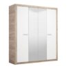 ΝΤΟΥΛΑΠΑ Astor 4K2O Grey Oak -Λευκή Λάκα 179.5*55.5*204