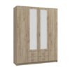 ΝΤΟΥΛΑΠΑ Hana 4Κ2FO GREY OAK 160*52*205