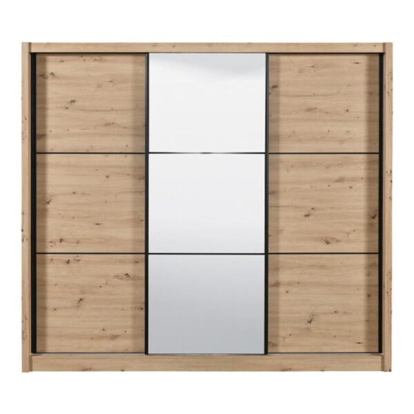 ΝΤΟΥΛΑΠΑ NAVARA ΜΕ ΚΑΘΡΕΦΤΗ 245 OG ARTISAN OAK 242x60x215,5