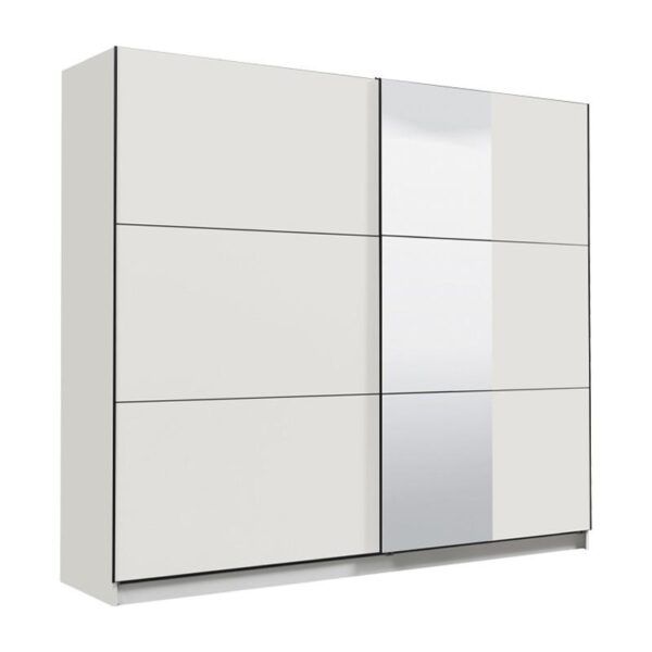 ΝΤΟΥΛΑΠΑ SIERRA 240 ΜΕ ΚΑΘΡΕΦΤΗ ΛΕΥΚΟ ΧΡΩΜΑ 236.5x62.5x210εκ