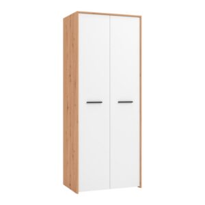 ΝΤΟΥΛΑΠΑ VARADERO 2K ARTISAN OAK-ΛΕΥΚΟ 80,5x53x203,5εκ fld