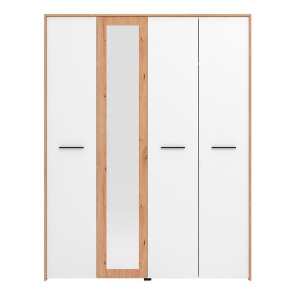 ΝΤΟΥΛΑΠΑ VARADERO 4K1O ARTISAN OAK-ΛΕΥΚΟ-ARTISAN OAK 157,5x53x203,5εκ