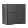 ΝΤΟΥΛΑΠΙ ΚΟΥΖΙΝΑΣ CLAUDIA 60A ΓΚΡΙ CONCRETE-BLACK MATT FOIL 60*30*57