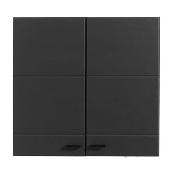 ΝΤΟΥΛΑΠΙ ΚΟΥΖΙΝΑΣ CLAUDIA 60A ΓΚΡΙ CONCRETE-BLACK MATT FOIL 60*30*57