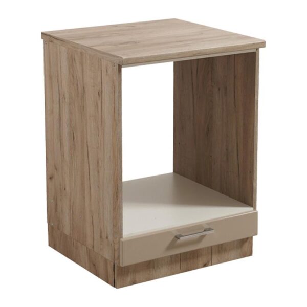 ΝΤΟΥΛΑΠΙ ΚΟΥΖΙΝΑΣ DIANA D60 UR GREY OAK-SAND ΓΥΑΛΙΣΤΕΡΟ FOIL 60*55*82