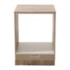 ΝΤΟΥΛΑΠΙ ΚΟΥΖΙΝΑΣ DIANA D60 UR GREY OAK-SAND ΓΥΑΛΙΣΤΕΡΟ FOIL 60*55*82