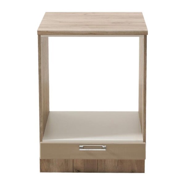 ΝΤΟΥΛΑΠΙ ΚΟΥΖΙΝΑΣ DIANA D60 UR GREY OAK-SAND ΓΥΑΛΙΣΤΕΡΟ FOIL 60*55*82