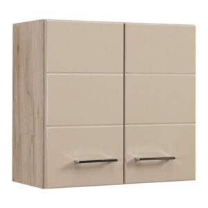 ΝΤΟΥΛΑΠΙ ΚΟΥΖΙΝΑΣ DIANA G60A GREY OAK-SAND ΓΥΑΛΙΣΤΕΡΟ FOIL 60*30*57