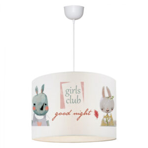 paidiko-fotistiko-orofis-yfasmatino-fb97-4.jpg ΠΑΙΔΙΚΟ ΦΩΤΙΣΤΙΚΟ ΟΡΟΦΗΣ ΥΦΑΣΜΑΤΙΝΟ HM7574.01 ΛΕΥΚΟ ΜΕ ΣΧΕΔΙΟ GIRLS CLUB Φ28x70Y εκ.