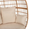 ΠΟΛΥΘΡΟΝΑ ΦΩΛΙΑ MIAMI 2 ΑΤΟΜΩΝ ΤΥΠΟΥ RATTAN HM5870.01 130x80x157Υ εκ.