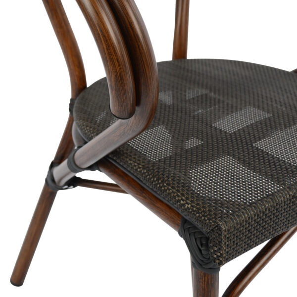 polythrona-aloyminioy-bamboo-kafe-me-tex-7.jpg ΠΟΛΥΘΡΟΝΑ ΑΛΟΥΜΙΝΙΟΥ CLAY BAMBOO LOOK ΚΑΦΕ ΜΕ TEXTLINE HM5025 60,5x59x81 cm