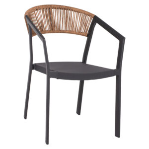 polythrona-aloyminioy-epaggelmatiki-anth-11.jpg ΠΟΛΥΘΡΟΝΑ ΑΛΟΥΜΙΝΙΟΥ HM5891.01 ΑΝΘΡΑΚΙ ΣΚΕΛΕΤΟΣ&TEXTLINE-ΜΠΕΖ RATTAN 56,5x58x79Υ εκ.