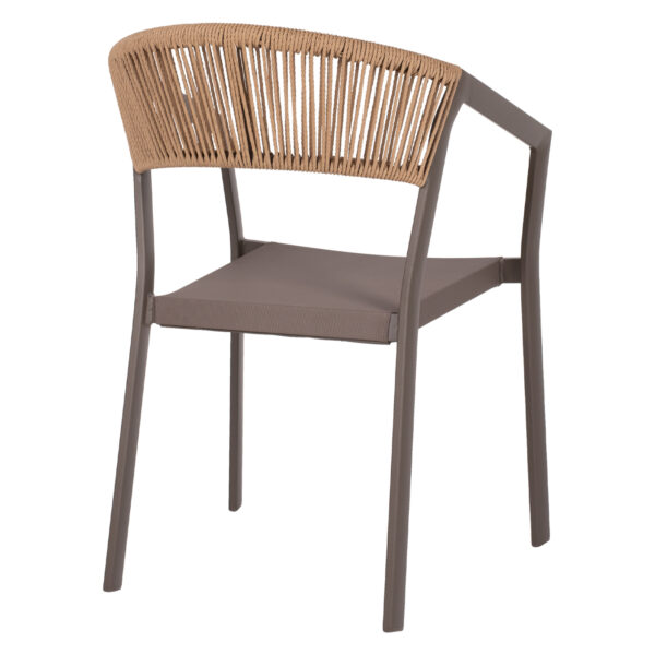 polythrona-aloyminioy-epaggelmatiki-samp-4-2.jpg ΠΟΛΥΘΡΟΝΑ ΑΛΟΥΜΙΝΙΟΥ MIRI HM5891.03 ΣΑΜΠΑΝΙΖΕ ΣΚΕΛΕΤΟΣ&TEXTLINE- RATTAN 56x58x80.5Υ εκ.