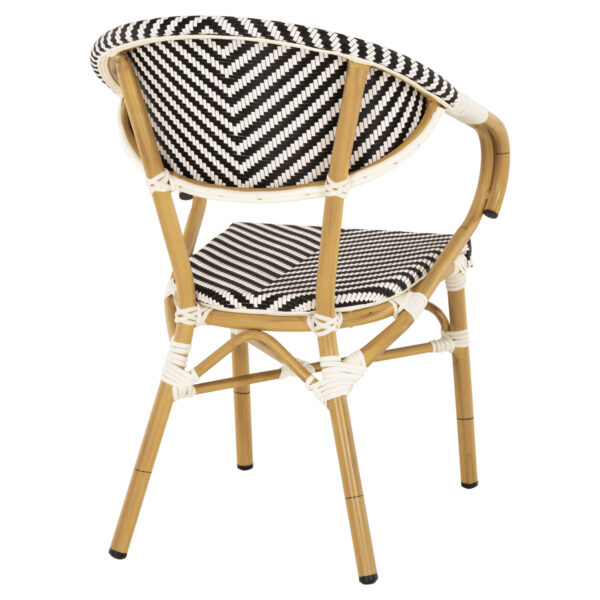 polythrona-bamboo-look-fb9586101-mayro-l-4.jpg ΠΟΛΥΘΡΟΝΑ BAMBOO LOOK HM5861.01 ΜΑΥΡΟ-ΛΕΥΚΟ 57x55x82 εκ.