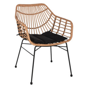 polythrona-epaggelmatiki-mayro-metallo-r.jpg ΠΟΛΥΘΡΟΝΑ ΕΠΑΓΓΕΛΜΑΤΙΚΗ ΜΑΥΡΟ ΜΕΤΑΛΛΟ RATTAN ΜΠΕΖ & ΜΑΞΙΛΑΡΙ HM5864.01 58,5x60,5x80 εκ.