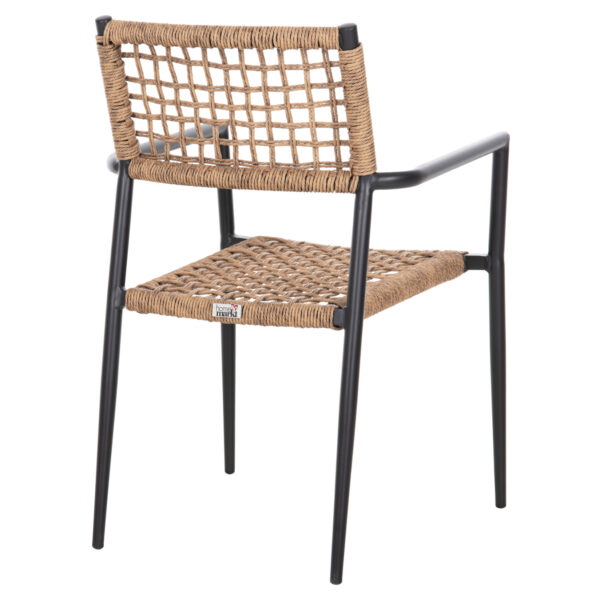 polythrona-fb9604402-aloyminio-mayro-me-4.jpg ΠΟΛΥΘΡΟΝΑ TRILAN HM6044.02 ΑΛΟΥΜΙΝΙΟ ΜΑΥΡΟ ΜΕ ΣΥΝΘΕΤΙΚΟ RATTAN ΦΥΣΙΚΟ 57x59x85Υεκ.