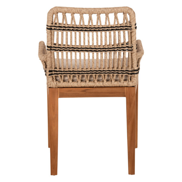 ΠΟΛΥΘΡΟΝΑ STARDOM HM9760.03 ΞΥΛΟ ΤΕΑΚ ΣΕ ΜΕΛΙ ΚΑΙ ΜΑΥΡΟ ΣΧΟΙΝΙ 57x65x83Yεκ.