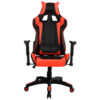 ΠΟΛΥΘΡΟΝΑ GAMING ZAYN HM1056.01 ΜΑΥΡΟ-ΚΟΚΚΙΝΟ PU 67x70x134 εκ.